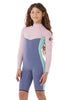 2/2 GIRLS DAWN PATROL L/S BZ SPRINGSUIT