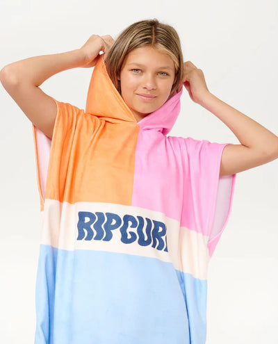 MIXED HOODED TOWEL - GIRLS