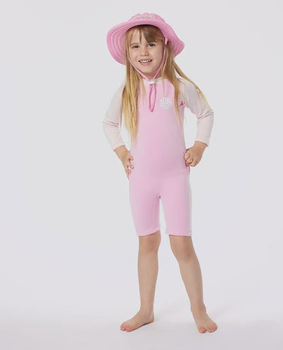 ICONS UV BRUSHED SURFSUIT - GIRLS