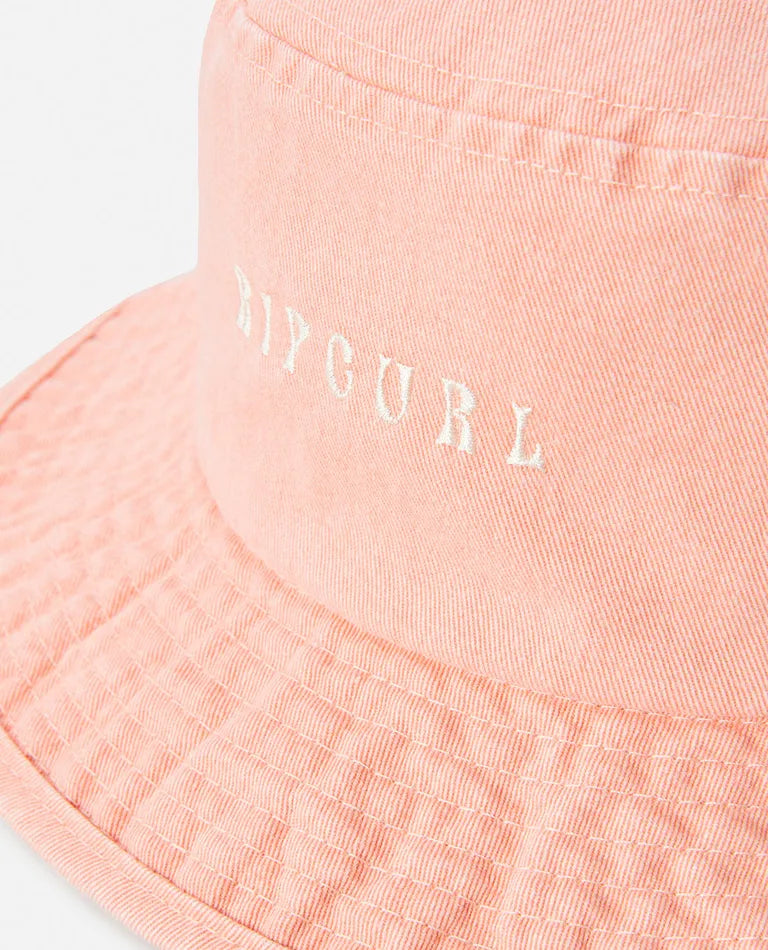 WASHED UPF BUCKET HAT GIRL