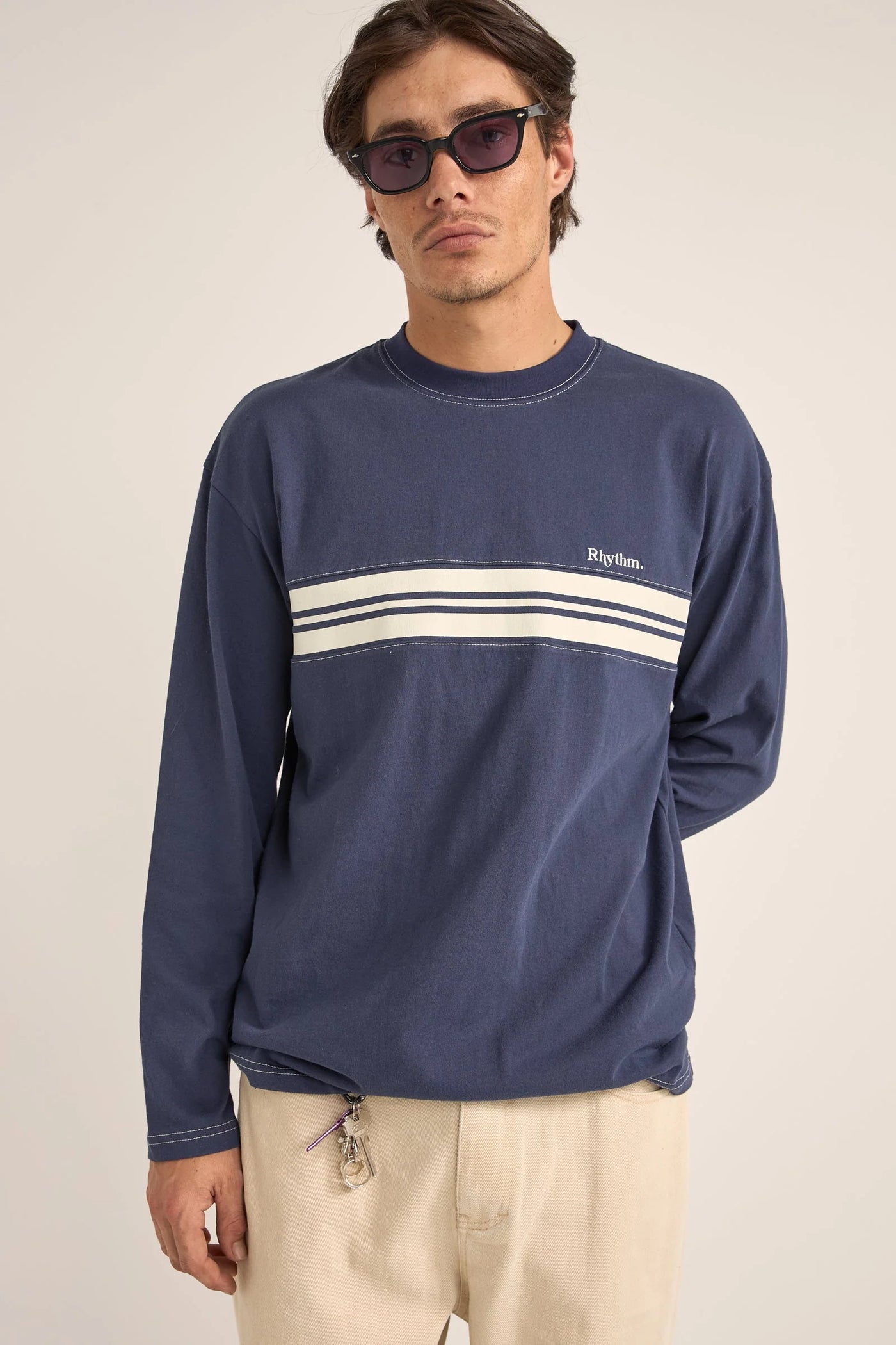 VINTAGE PANEL LS T=SHIRT