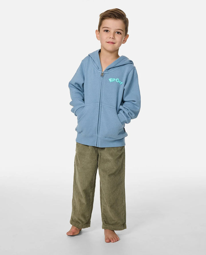GROMS RIDE THE WAVE ZIP HOODIE