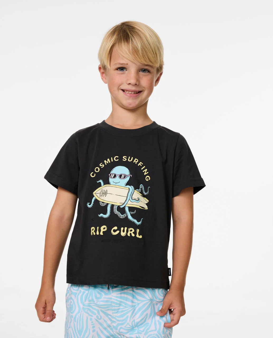 GROMS COSMIC SURFING TEE