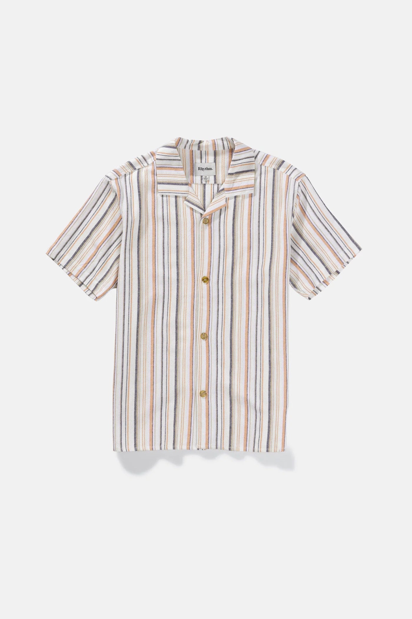 VACATION STRIPE SS SHIRT - NATURAL