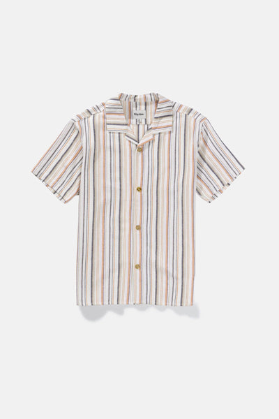 VACATION STRIPE SS SHIRT - NATURAL