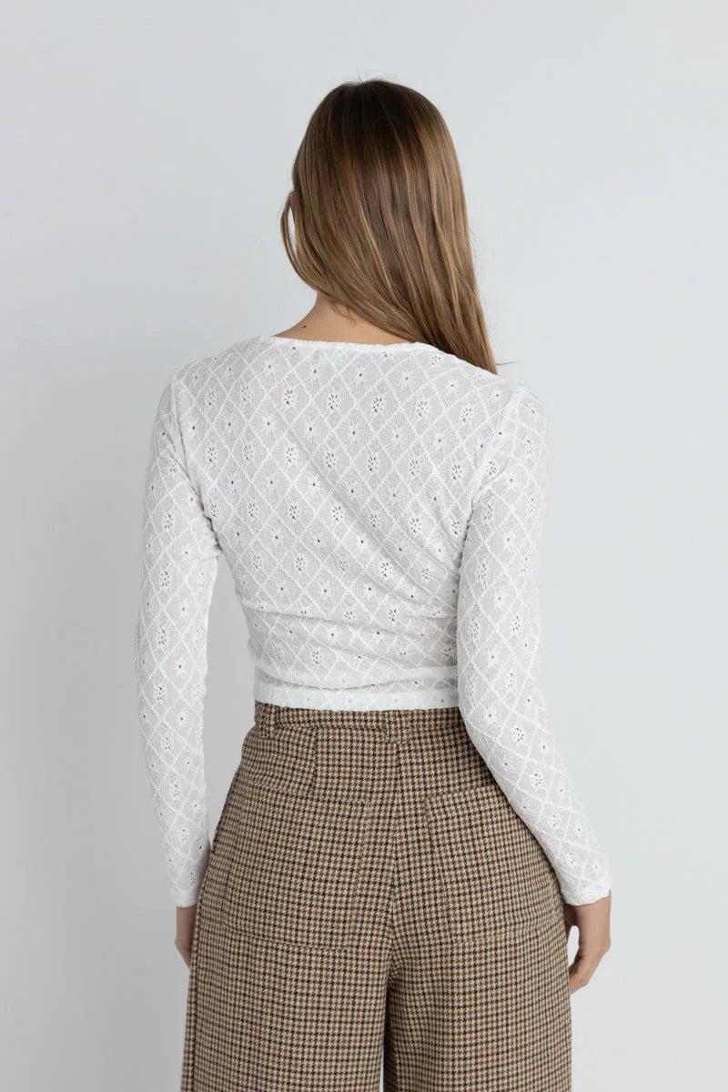 CHARM LONG SLEEVE TOP
