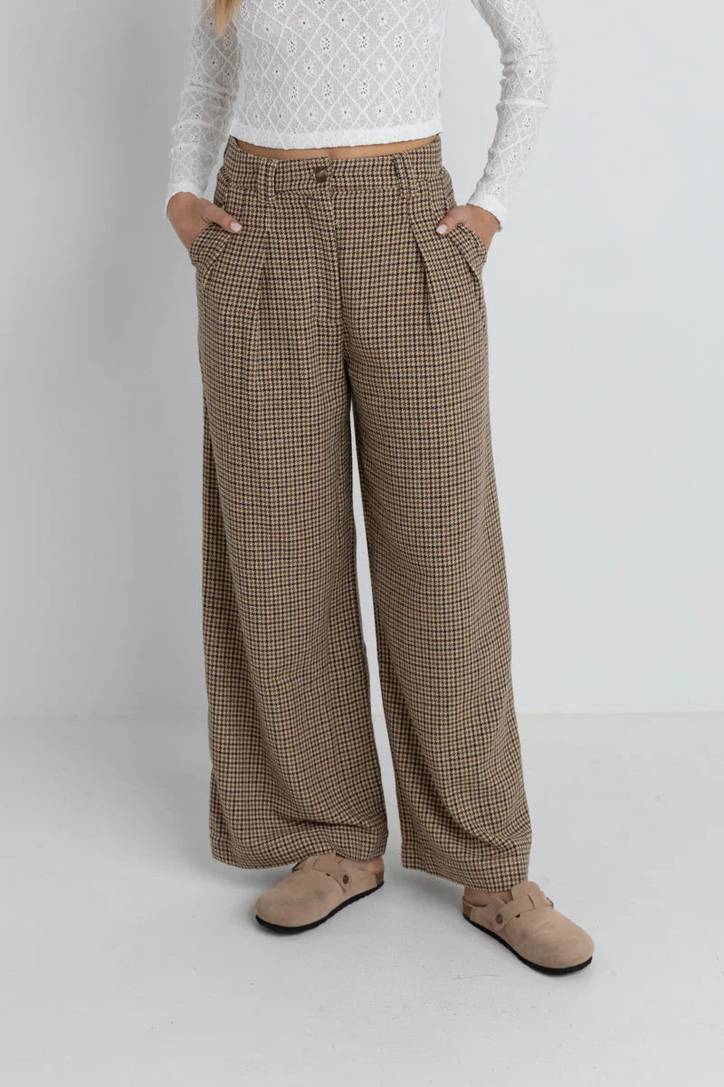 MOLLIE CHECK PANT