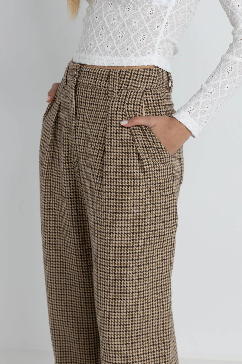 MOLLIE CHECK PANT