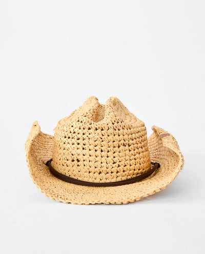 CRUSHABLE STRAW COWGIRL HAT