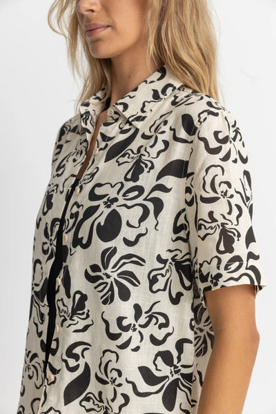 SUNDANCE FLORAL SHORT SLEEVE SHIRT