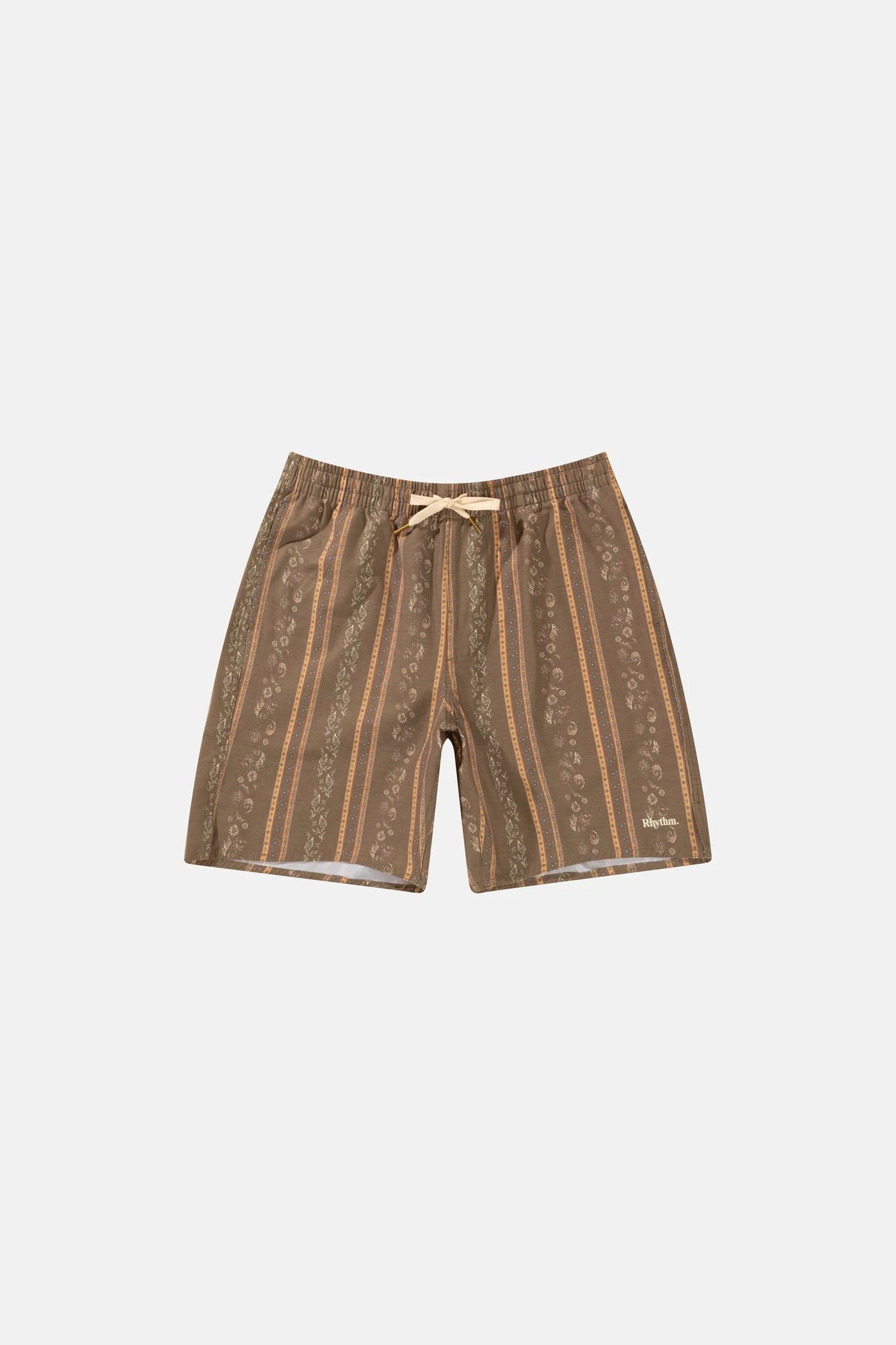 PAISLEY STRIPE BEACH SHORT