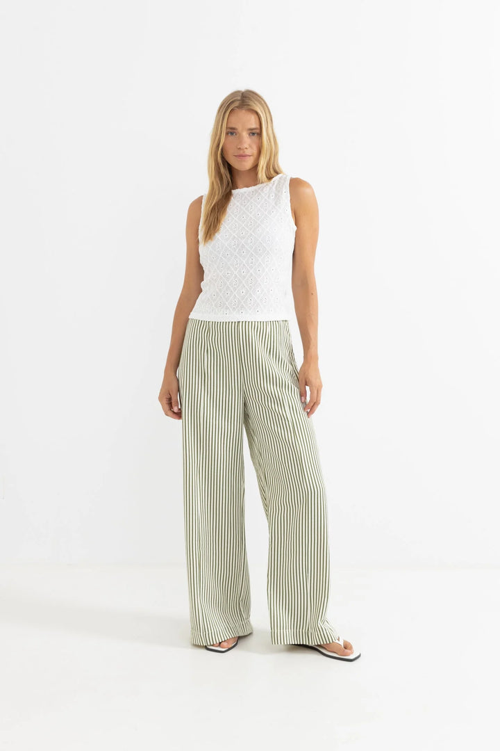 COVE STRIPE WIDE LEG PANT