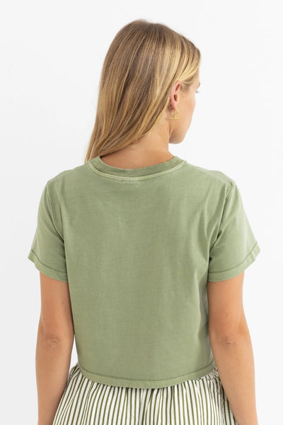 PALMS CROP CREW TEE