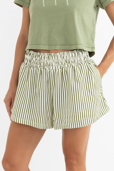 COVE STRIPE SHORT - ALOE