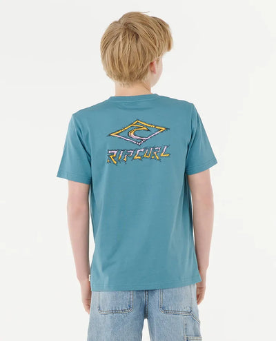 BOYS TROPIC DAZE LOGO TEE