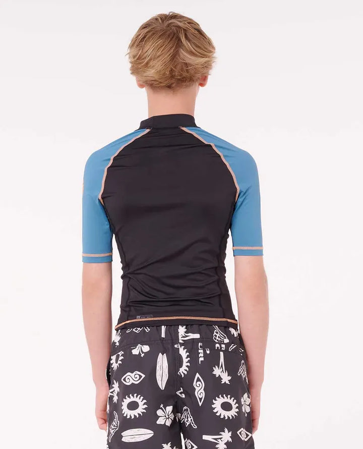 SHOCK UPF S/S RASHIE - BOYS