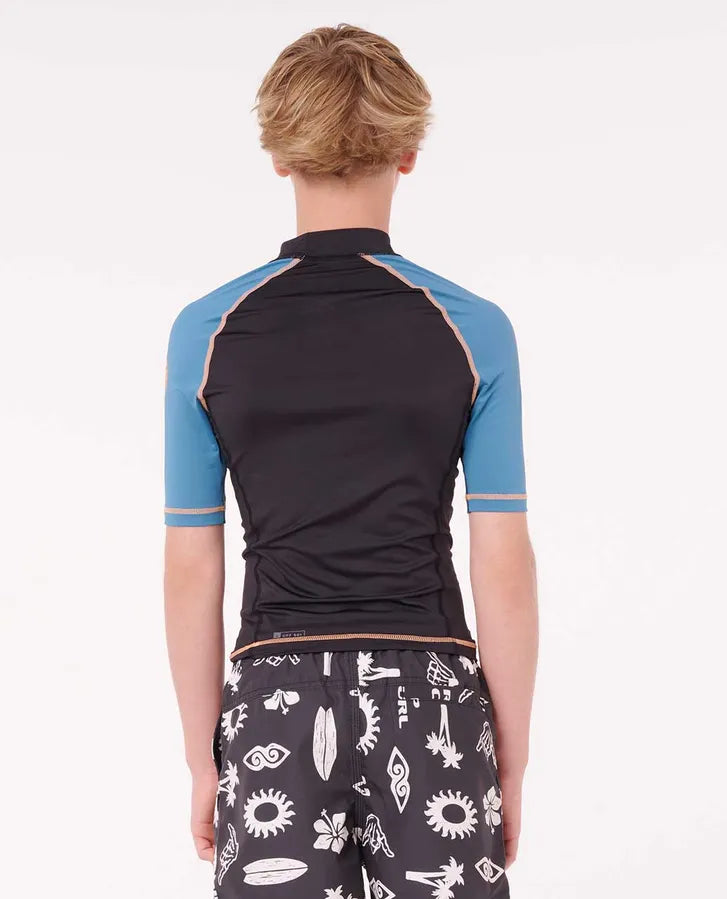 SHOCK UPF S/S RASHIE - BOYS