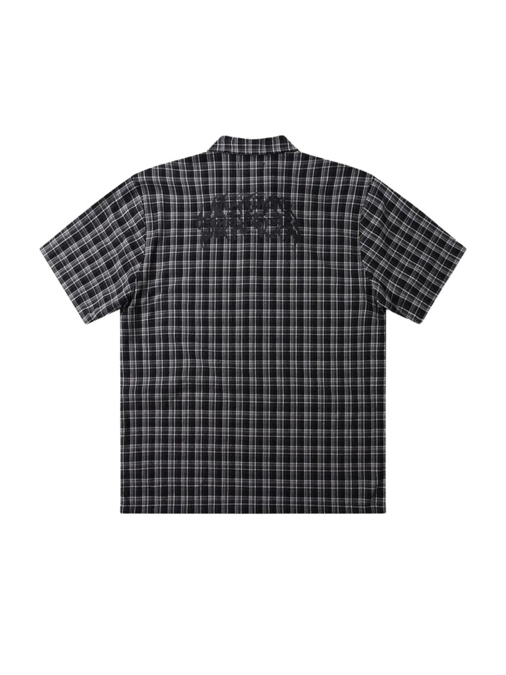 VIVIAN PRAISE CHECK SS SHIRT