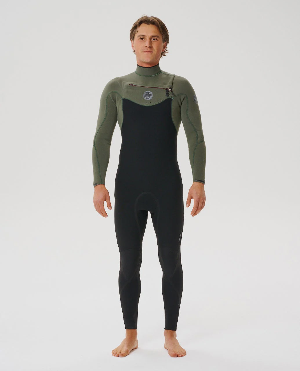 MENS RIPCURL 3/2 FLASHBOMB CZ STEAMER - DEEP CACTUS