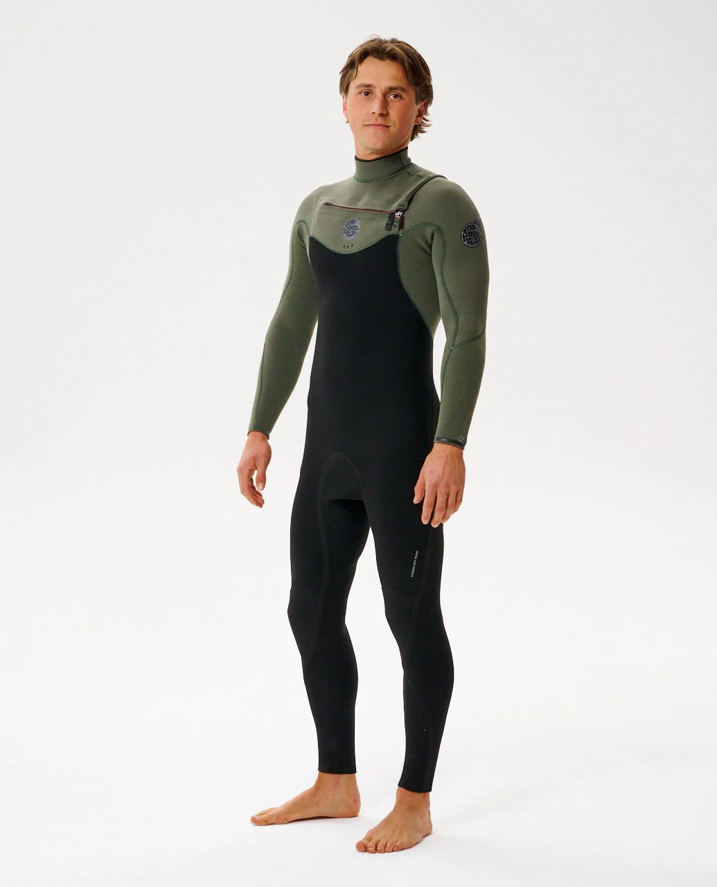 MENS RIPCURL 3/2 FLASHBOMB CZ STEAMER - DEEP CACTUS