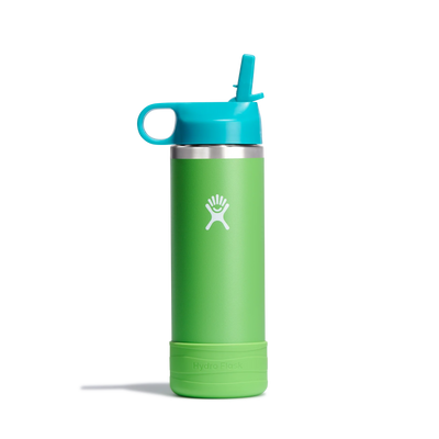 18OZ KIDS BOTTLE WITH STRAW LID AND BOOT