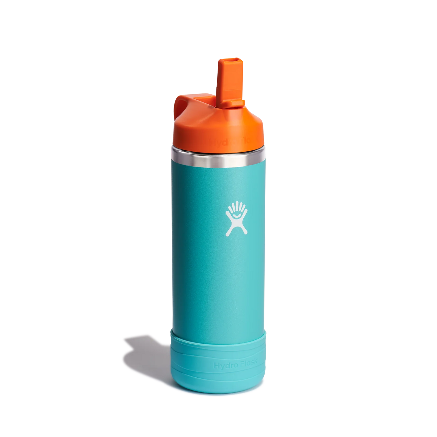 18OZ KIDS BOTTLE WITH STRAW LID AND BOOT