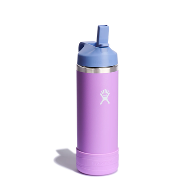 18OZ KIDS BOTTLE WITH STRAW LID AND BOOT