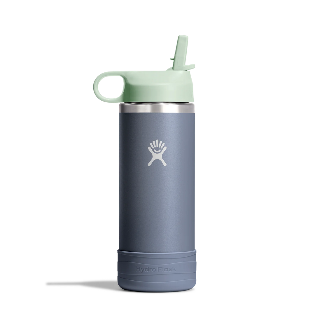 18OZ KIDS BOTTLE WITH STRAW LID AND BOOT