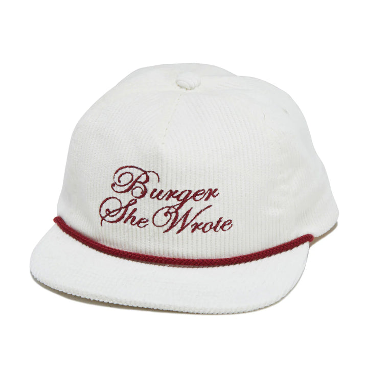 BURGER SHE WROTE SNAPBACK