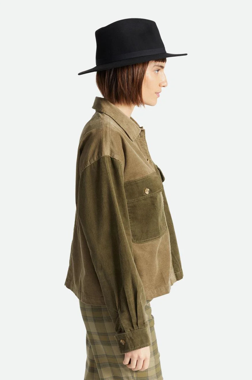 MESSER PACKABLE FEDORA - BLACK