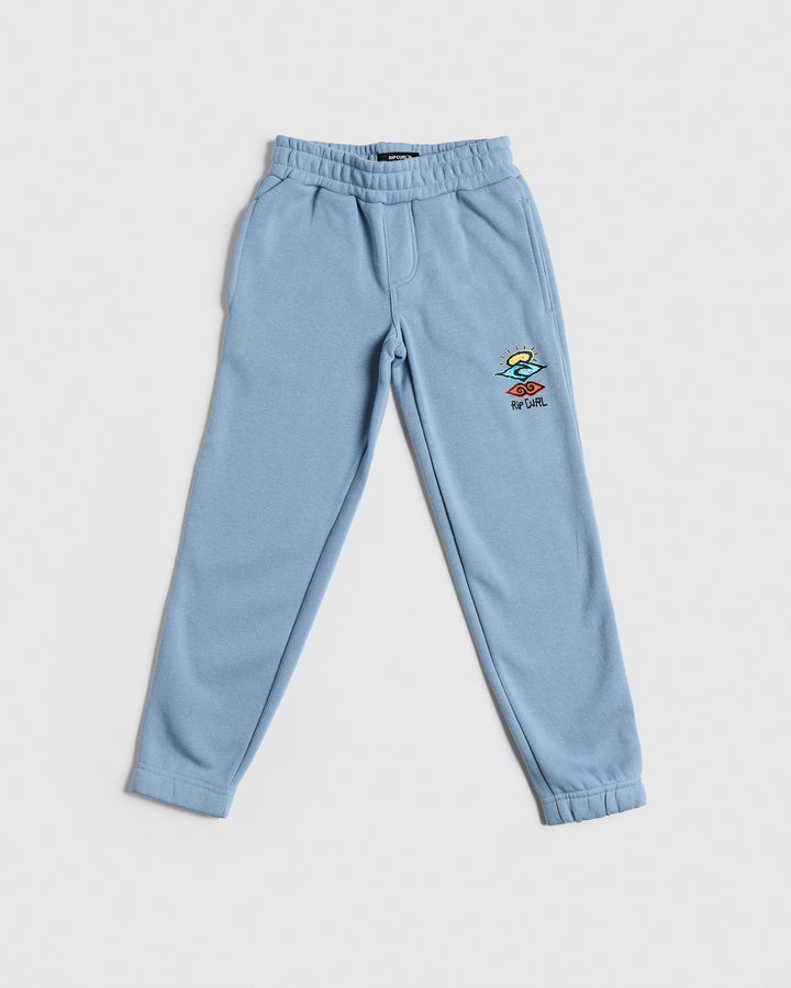 BOYS ICONS OF SURF TRACKPANT - FADED DENIM