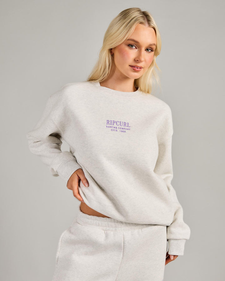 SURF STAPLE RELAXED CREW