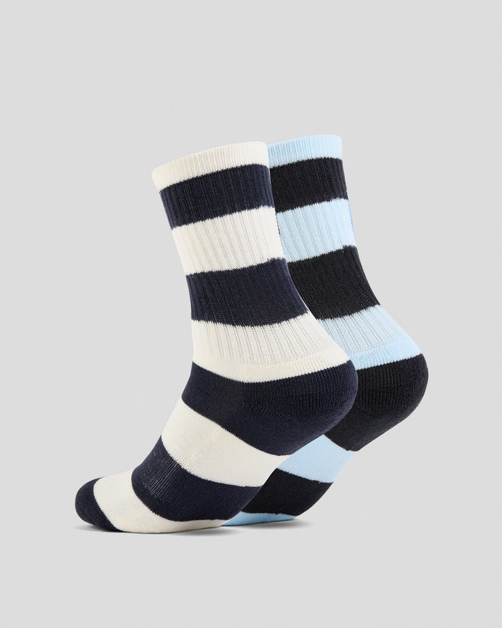 REVERSE DOT CREW SOCK 2 PACK