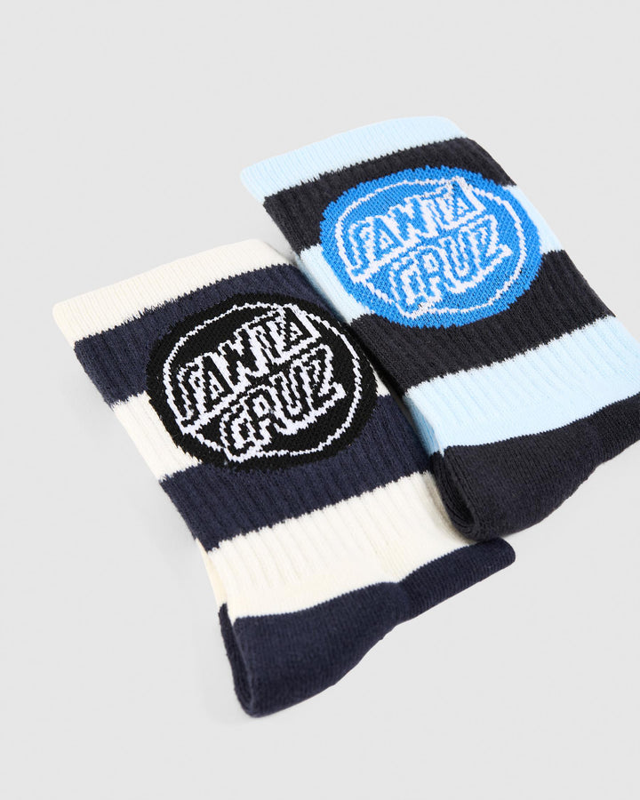 REVERSE DOT CREW SOCK 2 PACK