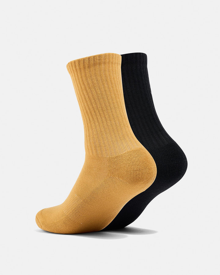 BURNT OPUS CREW SOCK - 2 PACK - BOYS