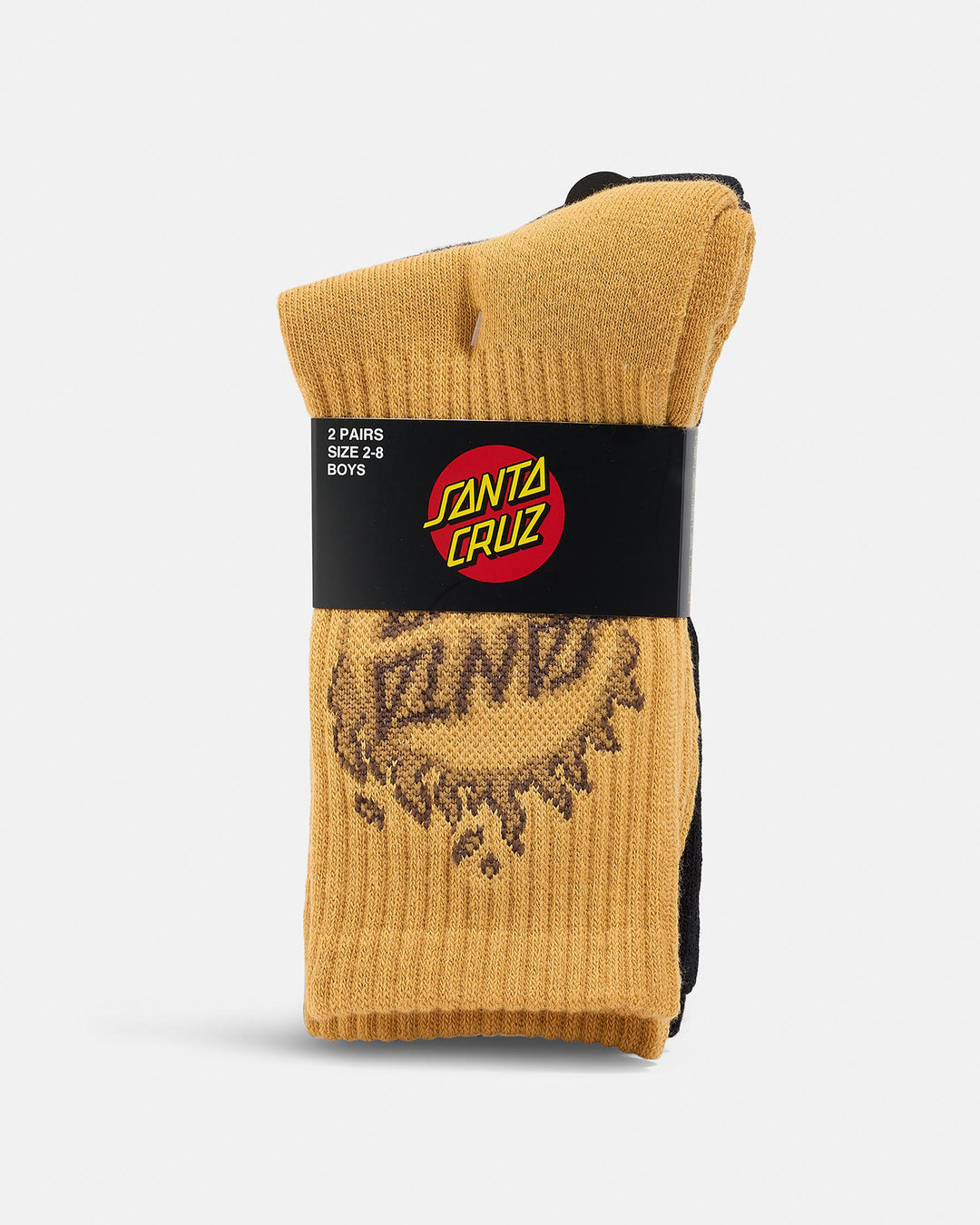 BURNT OPUS CREW SOCK - 2 PACK - BOYS