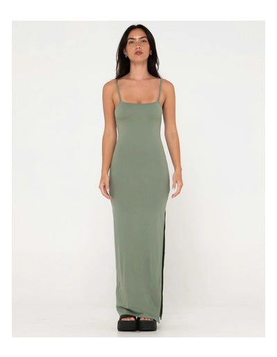 VICKY FIXED BACK SLIP MAXI DRESS