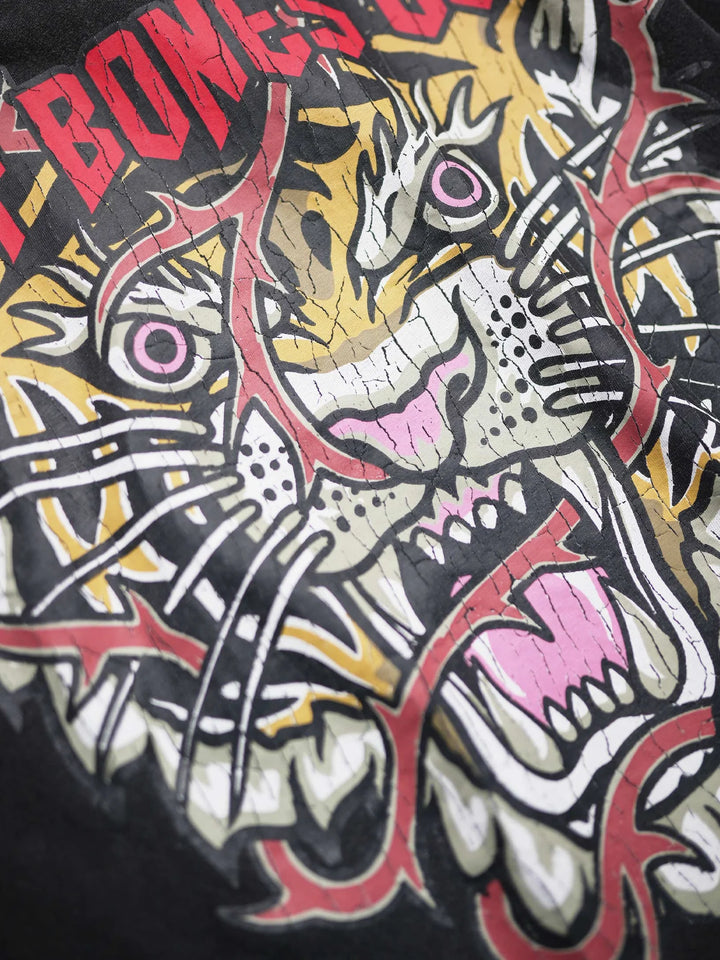 BARBED TIGER RINGER T-SHIRT