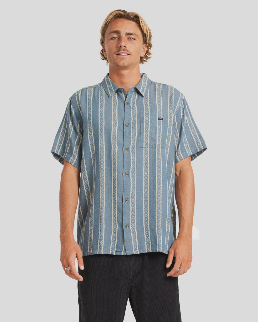MENS SUNDAYS JACQUARD SS SHIRT