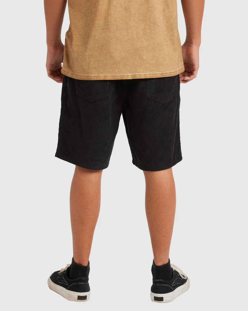 LARRY CORD WALKSHORT - CHARCOAL