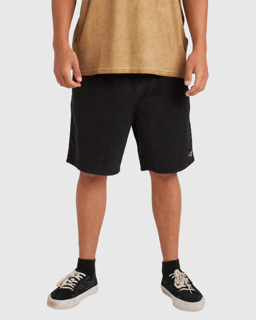 LARRY CORD WALKSHORT - CHARCOAL