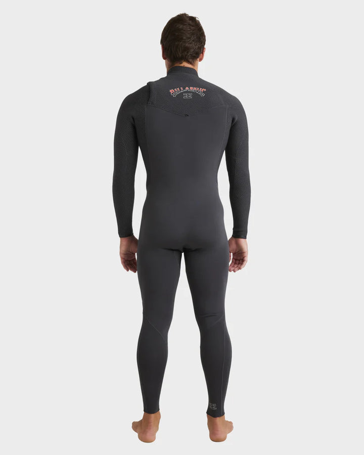 MENS BILLABONG 3/2 REVOLUTION NATURAL CZ STEAMER - GRAPHITE