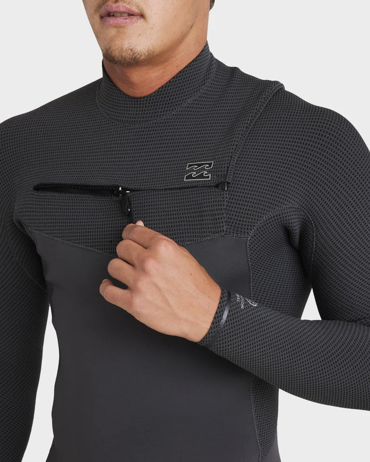 MENS BILLABONG 3/2 REVOLUTION NATURAL CZ STEAMER - GRAPHITE