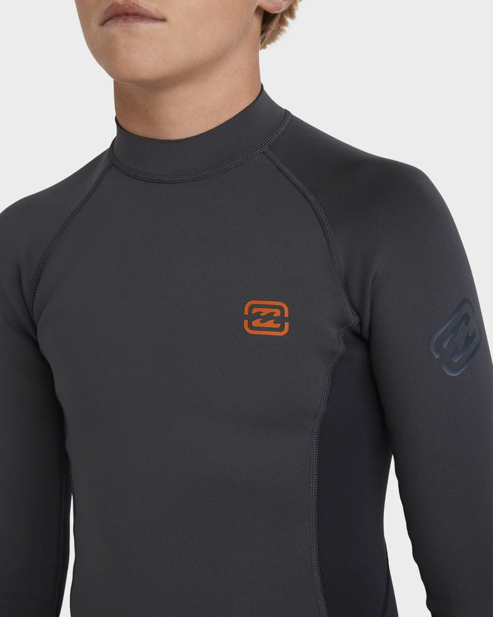 BOYS ABSOLUTE NATURAL FL WETSUIT TOP
