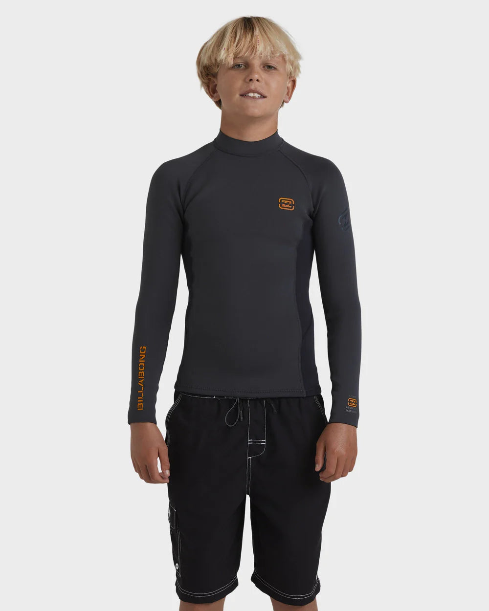 BOYS ABSOLUTE NATURAL FL WETSUIT TOP