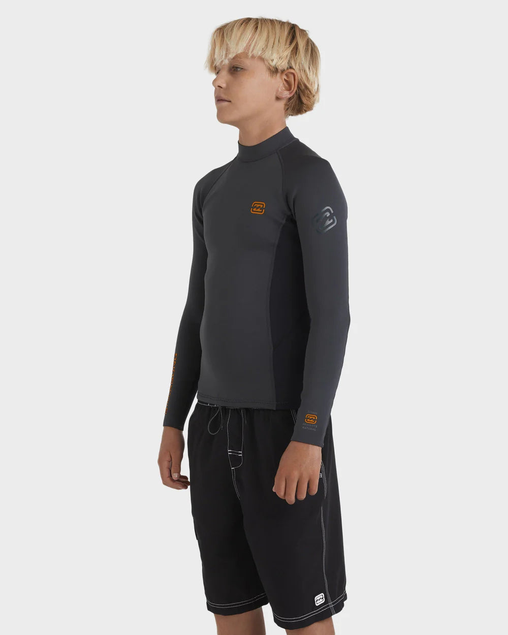 BOYS ABSOLUTE NATURAL FL WETSUIT TOP