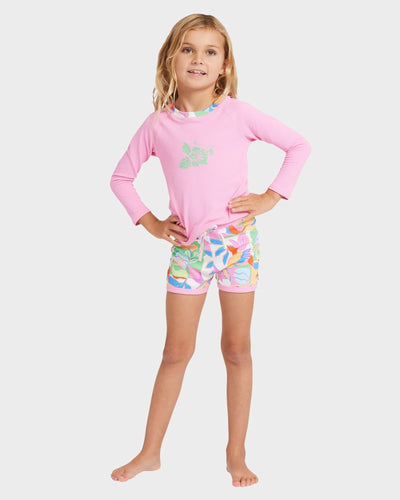 GIRLS SUN SHIFT RASH VEST SET