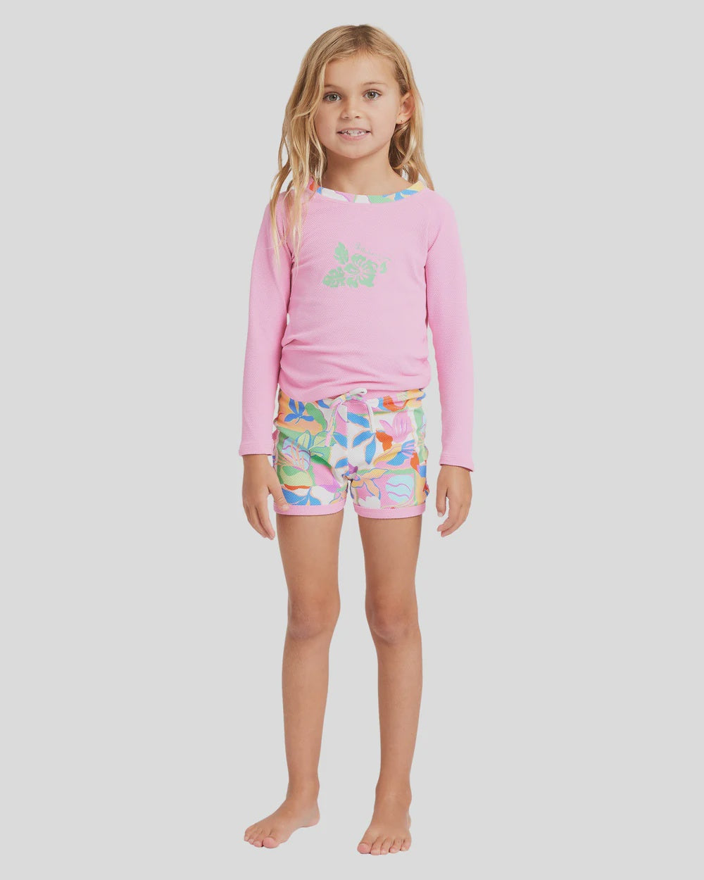 GIRLS SUN SHIFT RASH VEST SET