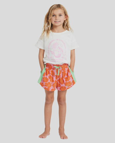 HAPPY HIBISCUS OLLY SHORTS