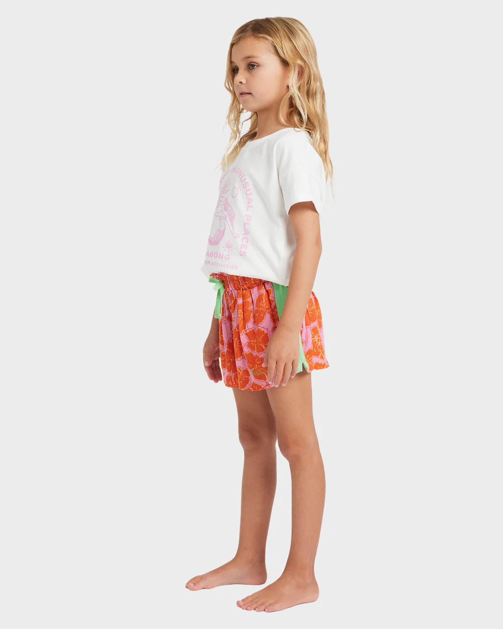 HAPPY HIBISCUS OLLY SHORTS